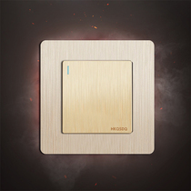 Switch Sticker Modern Minimalist Creative Home Living Room Bedroom Wall Sticker Protective Sheath Free-Wash Decoration Patch Socket Trim Frame