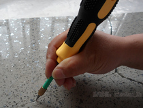 Xin Gongyou 1mm slotter tungsten steel seam cleaning cone Beauty seam agent Construction tools special buckle seam cleaning