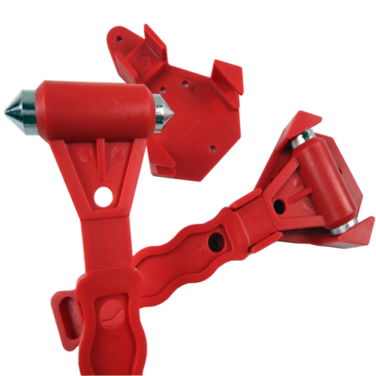 Car Safety Hammer Bus Escape Hammer Double Head Broken Window Instrumental God Instrumental Car Multifunction Emergency Fire Lifesaving Hammer-Taobao