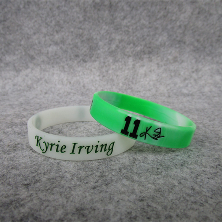 Green Army Celtics Ngôi sao thứ 11 Owen Sports Bracelet Vòng đeo tay phát sáng Dây đeo cổ tay Kobe James - Vòng đeo tay Clasp vòng tay trơn vàng 18k