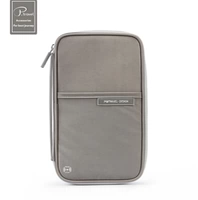 Длинная сумка для документов серая