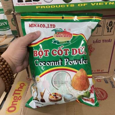 50g Vietnamese-style coconut-flavored powder, dessert, pastry, sugar water with seasonings, coconut jelly, cold drink shop specialty food