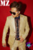 Người điều hành ăn mặc hộp đêm nam ca sĩ trang phục Slim suit bar nam DJ sequin phù hợp với thủy triều A286 áo khoác blazer nam Suit phù hợp