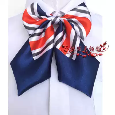 New business ladies print student professional uniform accessories airline hotel butterfly bow tie Japanese necktie tie