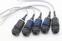 AP Box Network cable RJ45 network connector support gigabit network cable waterproof connector RJ45-M16