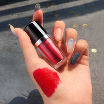 Gouache lip glaze velvet matte lasting not easy to fade no cup female student lip gloss parity lipstick