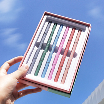 Gemun extremely fine eyebrow pencil case easy to use long-lasting waterproof sweat for beginners not easy to decolorize stained net red ultra-fine