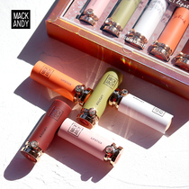 Net red recommends niche brand Marco Andy matte lipstick set moisturizing parity lipstick female students