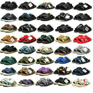 Summer Premium Version of Visvim Edison Chen's Same Style Slippers, Trendy Brand Fashion Casual Couple Sandals, Unisex Slip-Ons