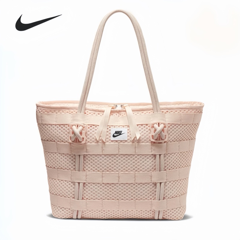 Nike Tote Bag Women's Bag Shoulder Bag Sports Casual Underarm Bag Women's Handbag Cu2607-664 Nike Tote Bag Women's Bag Shoulder Bag Sports Casual Underarm Bag Women's Handbag Cu2607-664