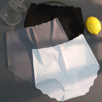 70 - 180 kg Untraced high waist ice wire pants fat mm breathable and large - yard high - bomb aunt triangle underwear