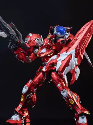 Model Shou moshow Precious Suzaku magic change red Wildebeest 1 72 alloy finished model