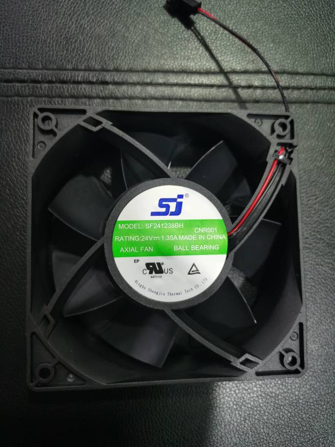 Original fit SJ SF241238BH 24V 1 35A large air volume frequency inverter fan 120 * 120 * 38MM