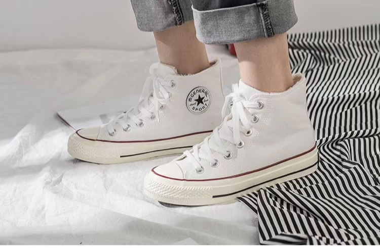 品 加 2018 mùa thu đông mới phiên bản Hàn Quốc của giày sneaker hoang dã thập niên 1970