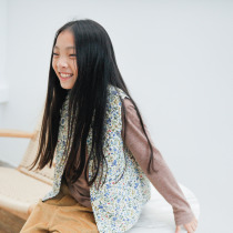 (Spot) classic French playful cotton coat ~ jillandandrea worm home