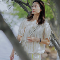 (Persimmon Ti) spot elegant resort style linen parent-child set ~ insect home