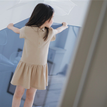 (Persimmon) spot Persimmon (spot) high sweet soft waxy skin-friendly school polo skirt ~ Insect Sound home