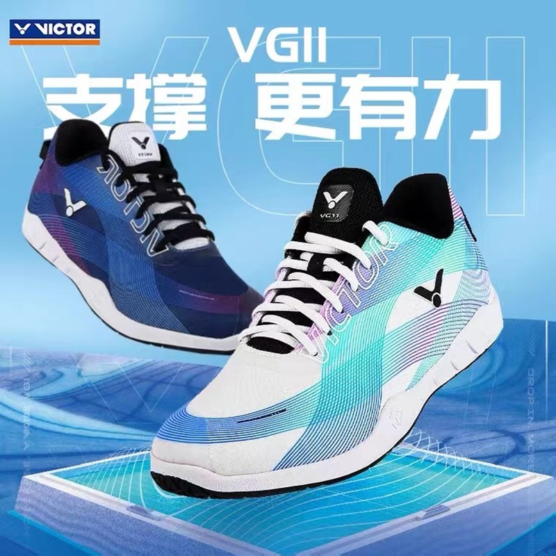 New VICTOR triumph VG11 badminton shoes male and female with anti-wear professional all-round sneakers