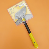 Aluminum alloy head cleaning knife slit rubber artificial knife glass shovel multi-functional scraper tool cleaning tool