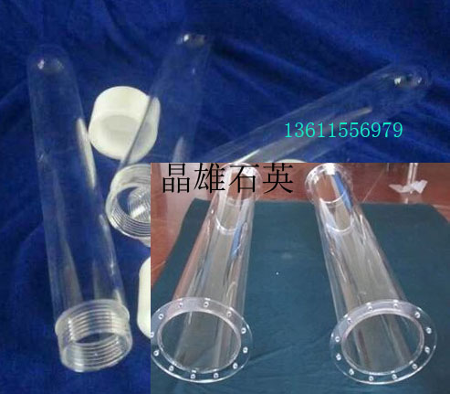 Special tube for quartz glass tube threaded pipe flange high temperature resistant and corrosion resistant high-performance experiment