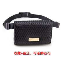 Super fiber Saffiano jewelry clerk running bag salesperson multi-function Shopping Guide running bag female sales running bag can be printed logo
