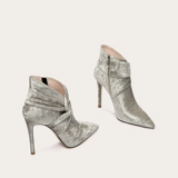 Lily Wei Универсальные элегантные демисезонные высокие короткие сапоги