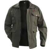 Хлопковый износостойкий лонгслив для работы, куртка, рабочая одежда, защита от ожогов