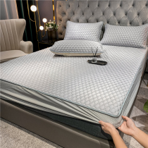 Thai Latex Cool Mat Three Sets of bed Ogasawara Summer Home Naked Sleep Water Washable Machine Wash Folded Ice Silk Soft Mat