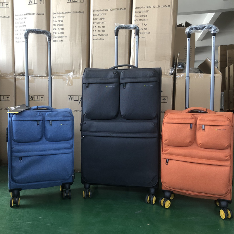 Cost-effective cloth box light trolley case 20 inch boarding suitcase suitcase luggage universal wheel 28 inch checked