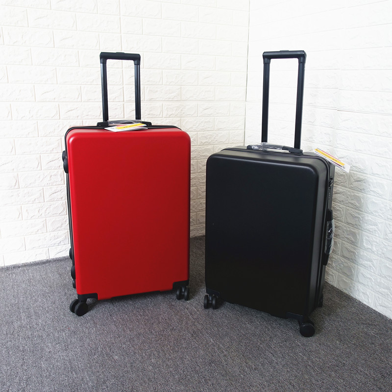 Foreign trade retro ultra-light suitcase female 24 inch small 20 inch boarding case box trolley suitcase suitcase male