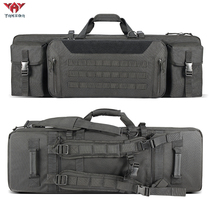 Jacoda Tactical Police Equipment Bag Large Capacity Double Shoulder Outdoor Water Gun Cashier Bag Fishing Bag CS Gear Bag Men