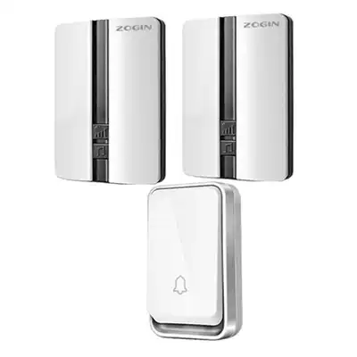 One drag two wireless self-generation doorbell home Villa high-end digital music long-distance door Ling without battery