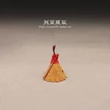 Маленькие минифигурки, маленькая палатка, фигурка