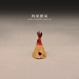 Маленькие минифигурки, маленькая палатка, фигурка