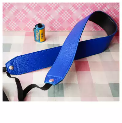 () rare blue Puskin retro monocular camera micro monocular camera camera shoulder strap literary hipster