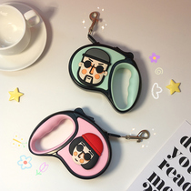 Dogs traction rope kitty walking dog rope Automatic telescopic small dog Teddy out for dog rope puppies pet supplies