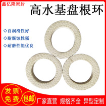 Customized high water base packing ring pad black white oil immersed Ramie packing ring packing ring reciprocating pump valve pad