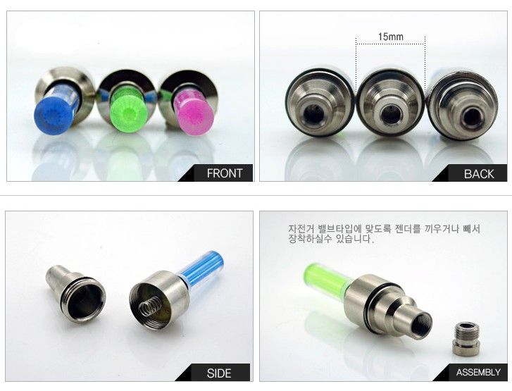 Eclairage pour vélo - feux de Valve - Ref 2402801 Image 7