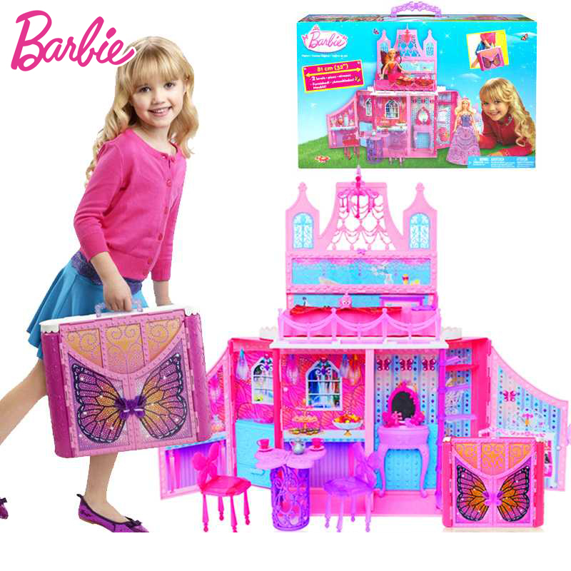 barbie butterfly house