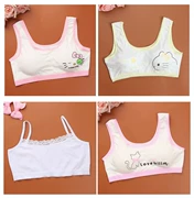 2 mảnh áo ngực cô gái cotton, đồ lót phát triển, corset học sinh, áo yếm, học sinh trung học cơ sở