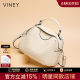 Viney Handbag 2026 New Genuine Leather Women's Bag Summer Crossbody Bag Large Capacity First Layer Cowhide Mother Bag
