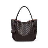 Viney Вместительная и большая корзина, сумка через плечо, из натуральной кожи