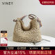 Viney Woven Bag 2026 New Travel Vacation Tote Bag Casual Large Capacity Single Shoulder Straw Bag Large Bag