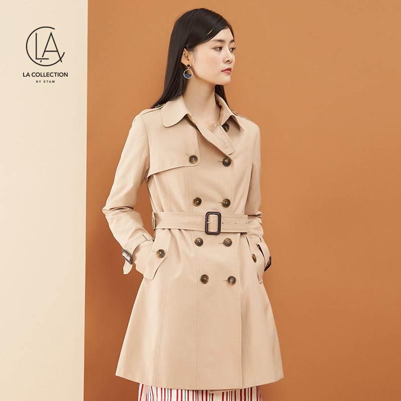 Trench pour femme COLLECTION en Coton - Ref 3225879 Image 9