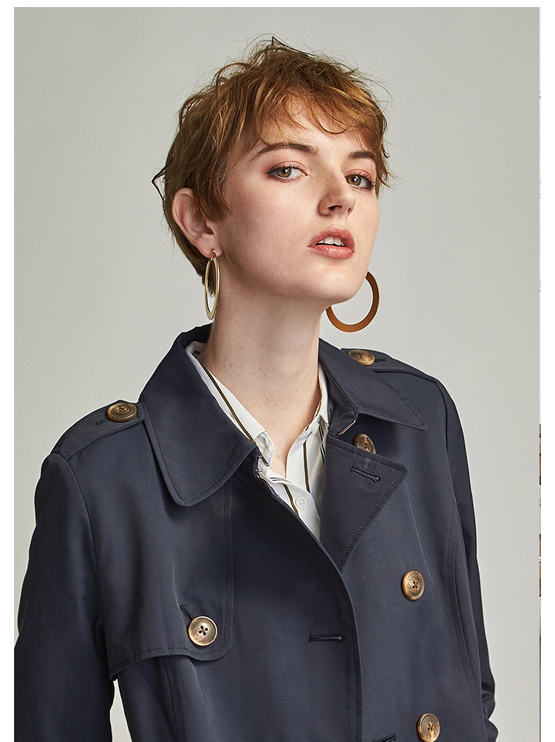 Trench pour femme ETAM   en Coton en Coton - Ref 3227226 Image 19