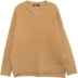 Iger Cuối tuần mùa đông Đường viền cổ áo đan len Phụ nữ 8A0217050 áo cardigan Áo / áo thun