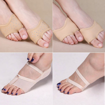 Belly dance shoes foot covers for men and women elastic clip-on wear-resistant soft-soled foot covers professional foot protection dance practice shoes