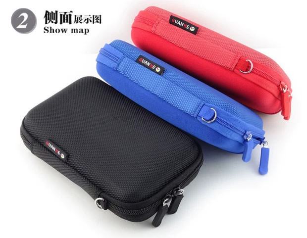 Gói đĩa cứng di động 2,5 inch Gói sạc điện thoại di động Gói cung cấp điện U lá chắn U dữ liệu đĩa cáp lưu trữ kỹ thuật số túi bảo vệ - Lưu trữ cho sản phẩm kỹ thuật số túi đựng airpod