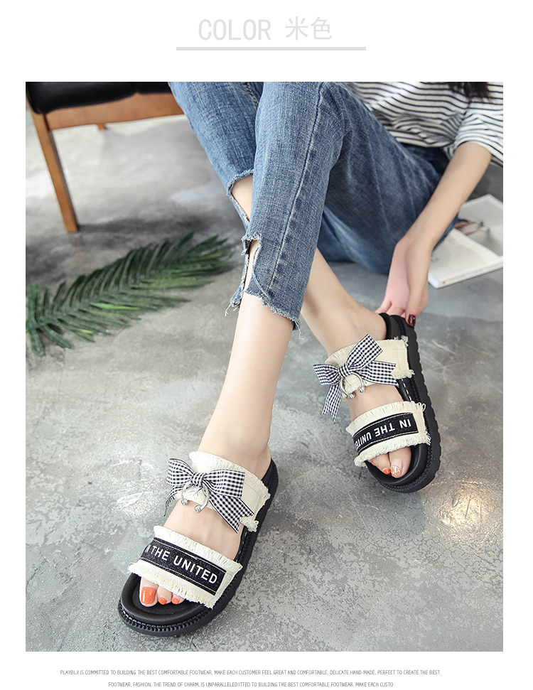 Kỳ nghỉ bên bờ biển giải trí không trượt đi bộ đường dài dép nền tảng của phụ nữ giày mềm mùa hè ngoài trời giày bãi biển nữ cung dép quai hậu nam 2021