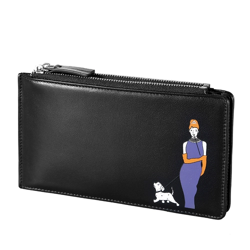 Картхолдер, бумажник, сумка через плечо, универсальные ультратонкие карточки, коллекция 2022, из натуральной кожи